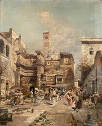 A Roman Street Scene