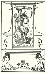 Illustration for Poems by John Keats