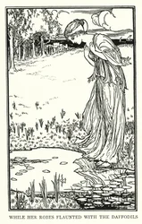 Illustration for Poems by John Keats: Lamia