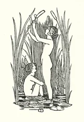 Illustration for Poems by John Keats: Lamia