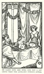 Illustration for Poems by John Keats: Lamia