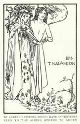 Ye learned sisters, which have oftentimes been to the aiding others to adorn