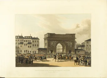 Grand Entry of the Allied Sovereigns Into Paris