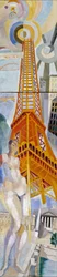 La Ville de Paris, la Femme et la Tour Eiffel
