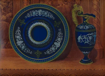 Porcelain Ewer & Plateau