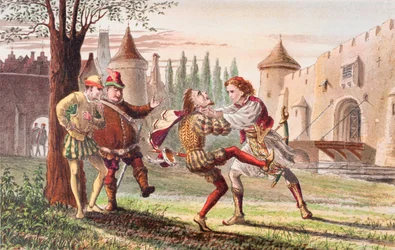 Sebastian speaks in Twelfth Night, Act IV, Scene I, 