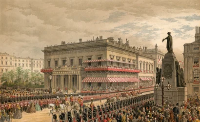 Waterloo Place and Pall Mall, 7 March 1863