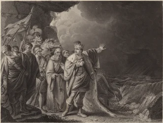 Canute Reproving His Courtiers