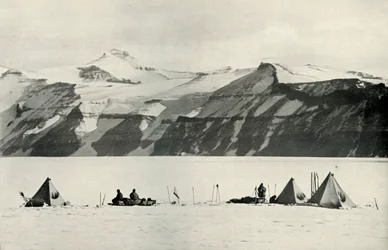 Camp Under The Wild Range, 20 December 1911