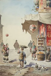Chinese Street Scene