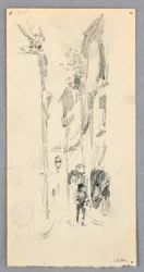 Street Scene, Venice, 1882