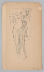 Study for a Dancing Woman, “Moods to Music,” Mendelssohn Glee Club, New York, NY