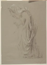 Study for a Standing Woman with Child, “Vintage Festival,” Mendelssohn Glee Club, New York, NY