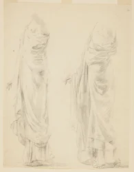 Study for Leader of the Procession, "Vintage Festival," Mendelssohn Glee Club, New York, NY