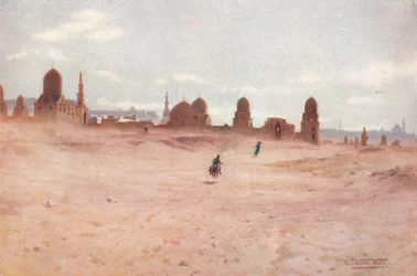 A Dusty Day at the Tombs of the Khalifs, c1880, 1904