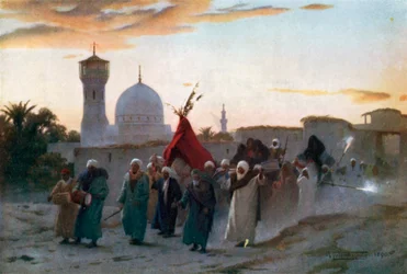 A Wedding Procession at Menzala: the Home-Coming of the Bride