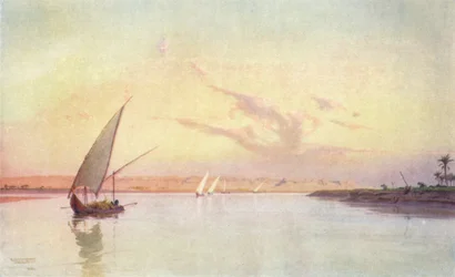 Tel-El-Amarna, on the Upper Side, c1880, 1904