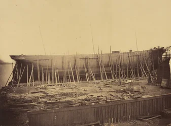 Aphrodita Under Construction, ca. 1857