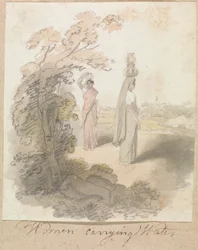 Women Carrying Water