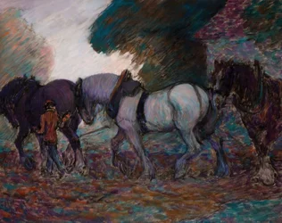 The Ploughing Team, Dawn, 1906