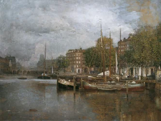 Canal in Rotterdam