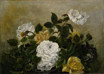 Roses--Fancy Still Life, Still Life with Roses