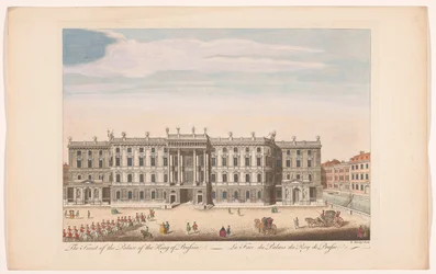 View of the Front of the Berliner Stadtschloss in Berlin