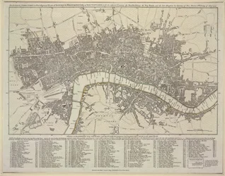 A Plan of London, Westminster and Southwark