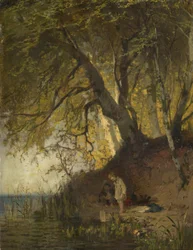 Bathing Child