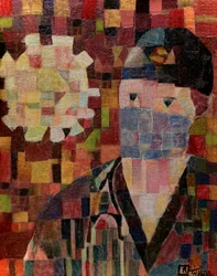 Masked Abstract Portrait