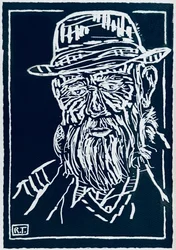 Rugged Bearded Man