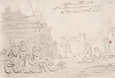 Scene in a Country Inn Yard
