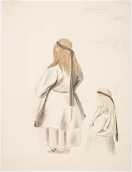 Peasant Woman and Girl from Joutsen