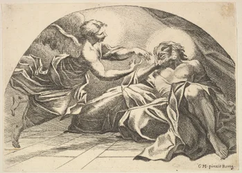 Angel Appearing to Peter in Prison