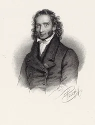 Portrait of Niccolò Paganini, 1830