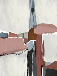 Muted Organic Shapes