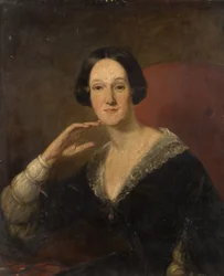 Portrait of Wife of John Hall Kent