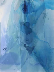 Fluid Indigo Depths