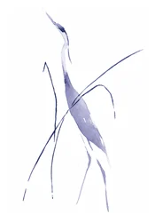 Graceful Blue Heron
