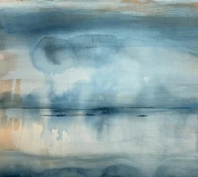 Misty Blue Horizon
