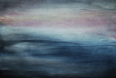 Twilight Sea Horizon