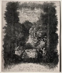 First Frontispiece for Fables and Fairy-Tales by Thierry-Faletans