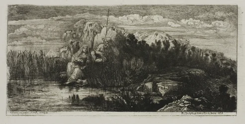 The Holy Family with Pole
