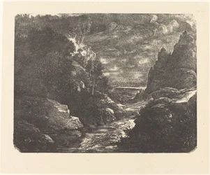 The Stream in the Gorge