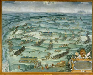 The Advance of the Spanish Troops