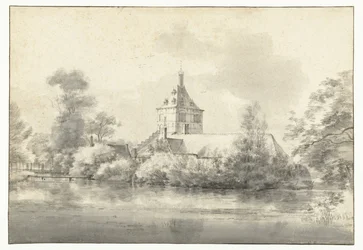 View of Slot Starrenburg in Overschie