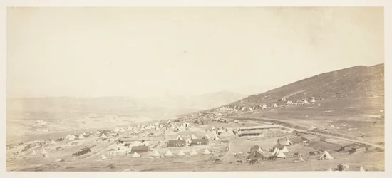 Camp of the 4th Light Dragoons, Officer