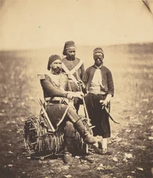 Ismail Pasha and Attendants