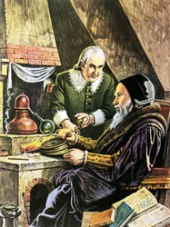 Alchemist and His Assistant