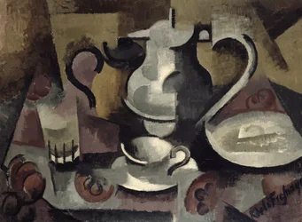 Still Life with Three Handles